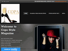 Tablet Screenshot of copastyle.com